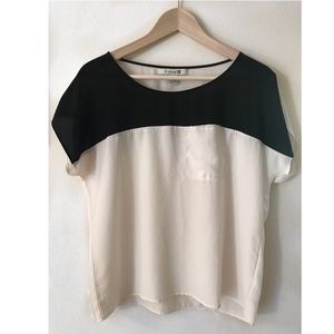 Forever 21 Colorblocked Top